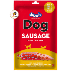 Drools Chicken Sausage Treat for Dogs 5+1 Pack