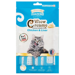 Grain Zero Lickable Creamy Treats - Chicken & Liver